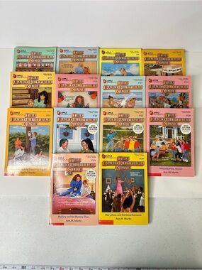 Lot of 14 Vintage The Baby Sitters Club Books by Ann M. Martin Apple Paperback